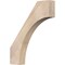 Ekena Millwork 3 1/2"W x 20"D x 24"H Westlake Smooth Knee Brace, Douglas Fir BRC04X20X24WTL00SDF - alternate 1